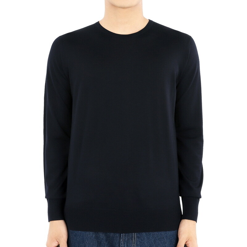 디몬트 24 S/S 로로피아나 남성 버진 울 크루넥 니트(네이비) FAI1916 WA31 - Loro Piana