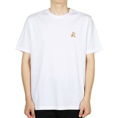 디몬트 메종키츠네 남성 스피디 폭스 패치 반팔(화이트) MM00125KJ0008 P100 썸네일 1