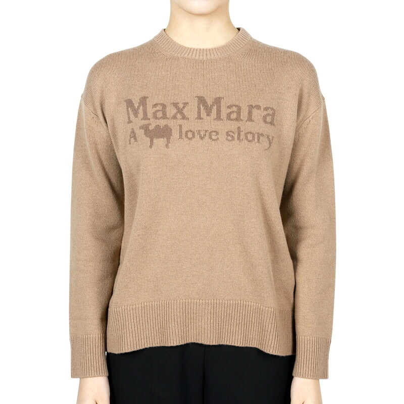 디몬트 막스마라 여성 VERONICA 베로니카 울 캐시미어 니트(카멜) 2519361061600 005 - Max Mara