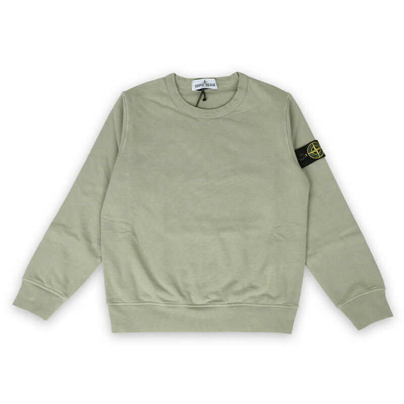 디몬트 스톤 키즈 와펜 패치 크루넥 맨투맨(라이트카키) K1S16 6100011 S0040 V0068 - Stone Island