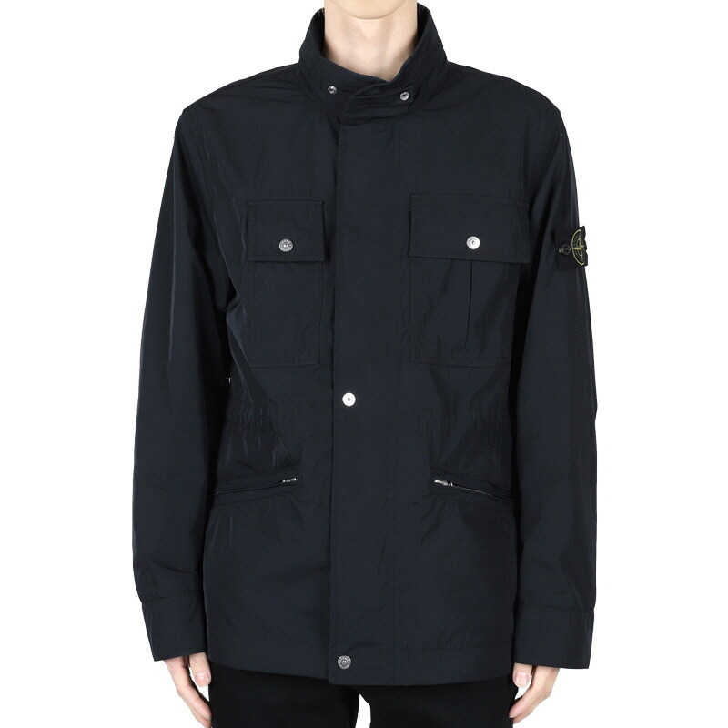 디몬트 스톤 남성 와펜 패치 마이크로 트윌 자켓(네이비) K1S15 4100007 S0026 V0020 - Stone Island