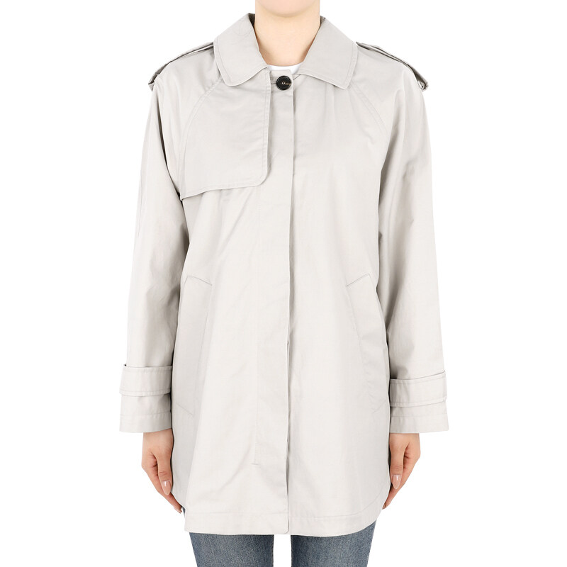 디몬트 23 S/S 막스마라 여성 더큐브 숏 트렌치 코트(베이지) 2390210937600 002 - Max Mara