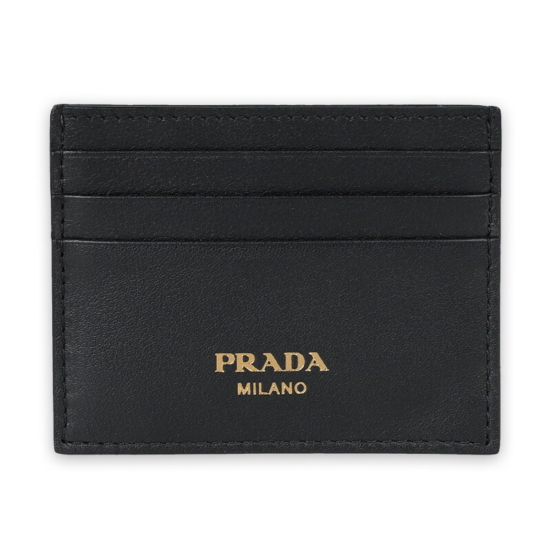 디몬트 프라다 여성 그레인 레더 카드지갑(블랙) 1MC025 2CYS F0002 - Prada
