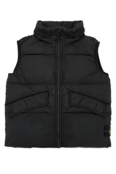 디몬트 23 F/W 스톤 키즈 와펜 패치 퀼티드 패딩 조끼(블랙) 7916G0123 V0029 썸네일 3