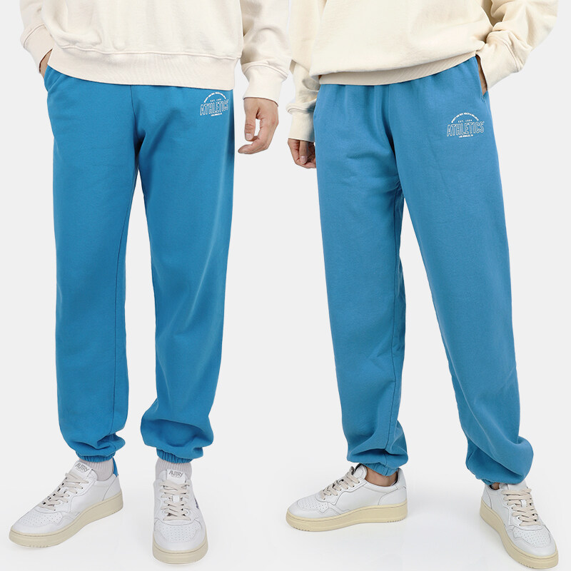 디몬트 22 F/W 스포티앤리치 공용 애슬래틱 조거 팬츠(오션/화이트) ATHLETICS SWEAT PANT - Sporty & Rich