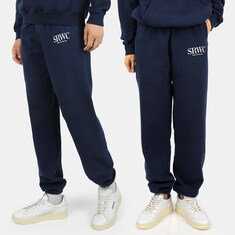 디몬트 22 F/W 스포티앤리치 공용 어퍼이스트 사이드 조거 팬츠(네이비/화이트) UPPER EAST SIDE SWEATPANT 썸네일 1
