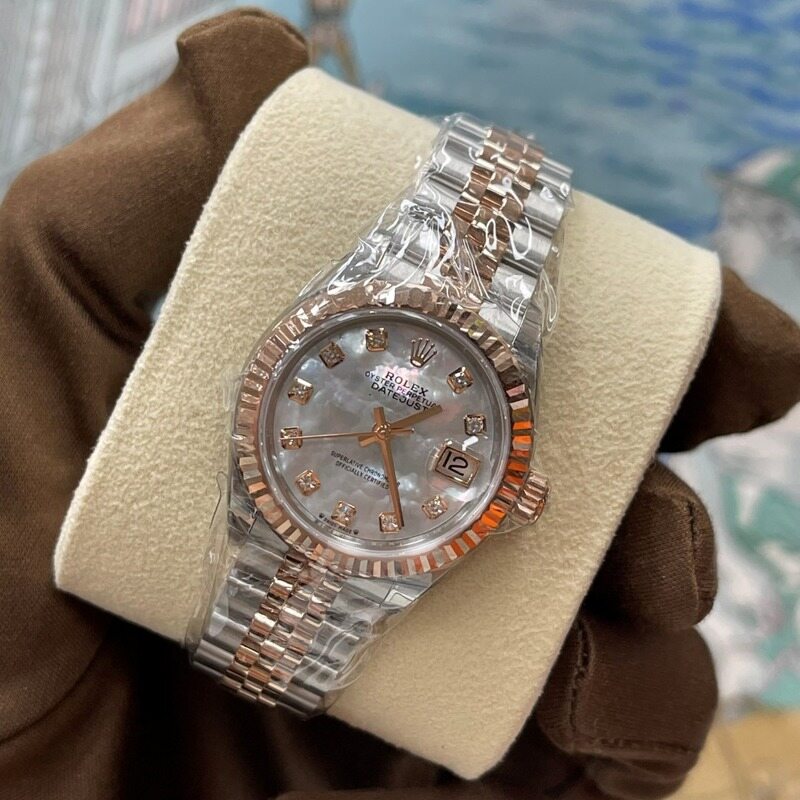 [더럭스] 롤렉스 데이저스트 28 로즈골드 콤비 자개 279171 - Rolex
