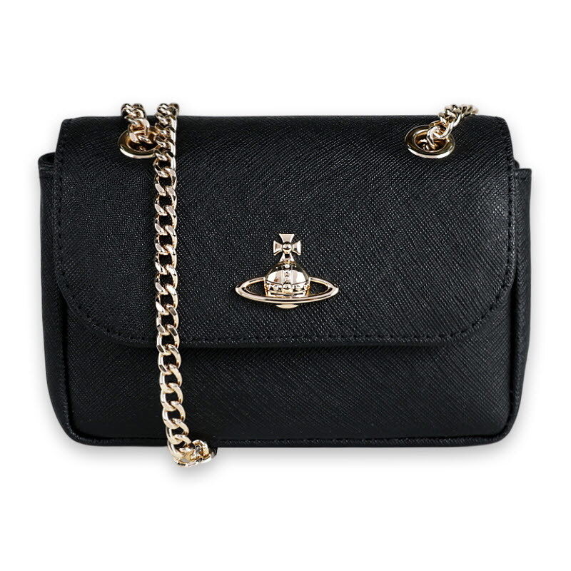 디몬트 비비안웨스트우드 여성 ORB 스몰 펄스 체인 크로스백(골드/블랙) 5C01000BW L001N N402 - Vivienne Westwood