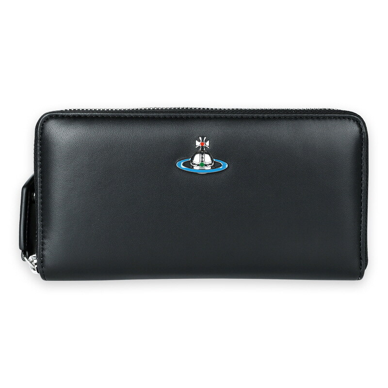 디몬트 비비안웨스트우드 여성 ORB 레더 장지갑(블랙) 51060059W L001L N403 - Vivienne Westwood