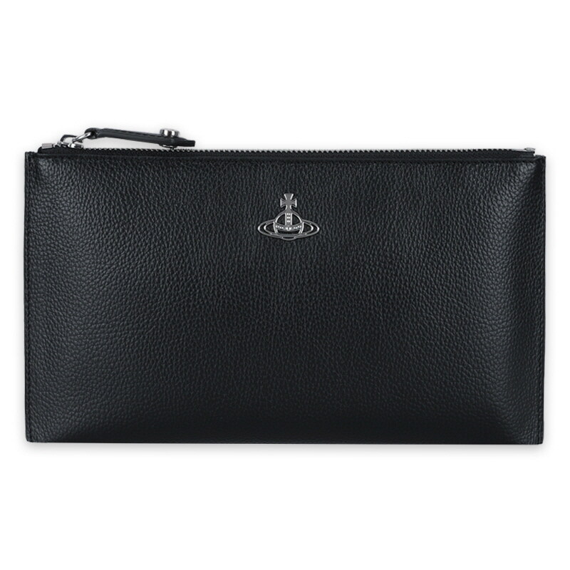 디몬트 24 S/S 비비안웨스트우드 그레인 펄스 지퍼 파우치백(블랙) 52030003U S000D PF N403 - Vivienne Westwood
