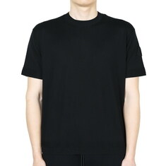 디몬트 몽클레어 남성 로고 패치 실크 코튼 반팔(블랙) 9C00011 M6329 999 썸네일 1