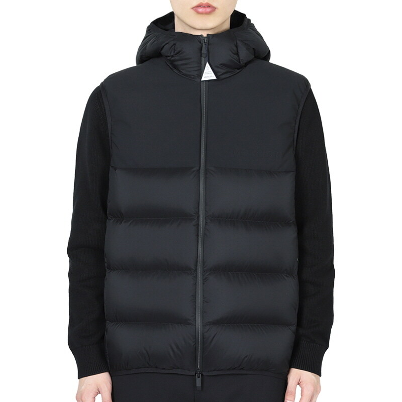 디몬트 몽클레어 남성 BRESSE 후드 다운 패딩 조끼(블랙) 1A00029 597YD 999 - Moncler