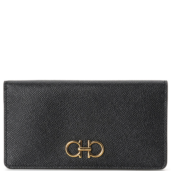 페레가모 13CC 더 간치니 장지갑 17 블랙 22D779 726510 - Salvatore Ferragamo