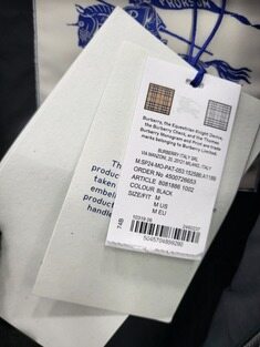 [미다스] 버버리 EKD 자수 후드 집업 라이트웨이크 자켓 M 8081886 썸네일 5