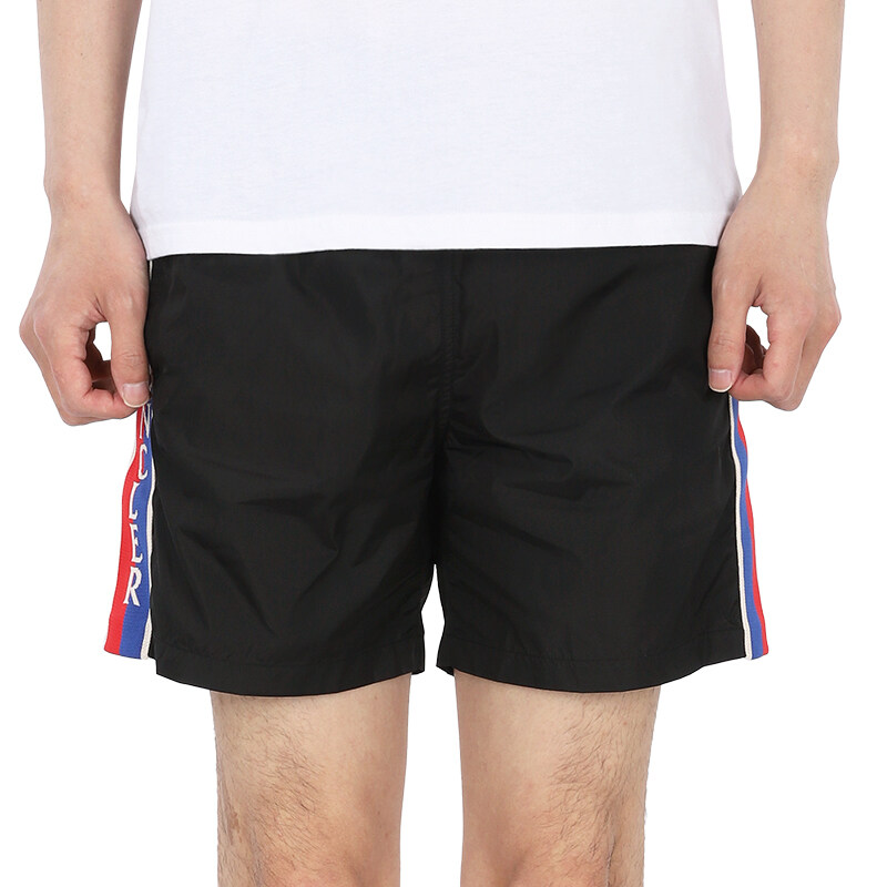 디몬트 몽클레어 남성 백포켓 로고 패치 스윔 팬츠(블랙) 2C00011 53326 997 - Moncler