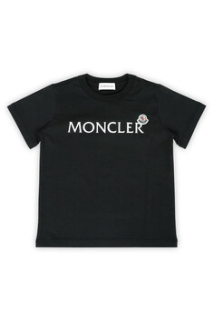 디몬트 몽클레어 키즈 레터링 로고 와펜 반팔(블랙) 8C00015 89AFV 999 8,10A 썸네일 3