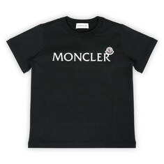 디몬트 몽클레어 키즈 레터링 로고 와펜 반팔(블랙) 8C00015 89AFV 999 8,10A 썸네일 1