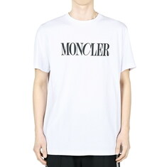 디몬트 몽클레어 남성 레터링 로고 프린팅 반팔(화이트) 8C00031 89A17 001 썸네일 1