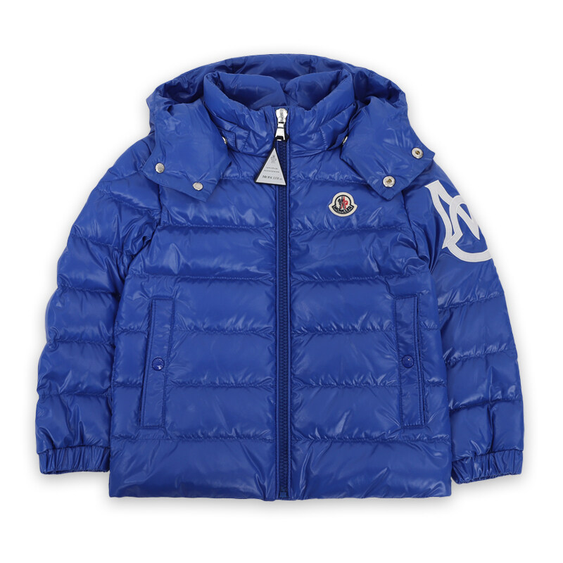 디몬트 23 F/W 몽클레어 키즈 SAULX 후드 패딩 자켓(블루) 1A00011 5963V 749 - Moncler