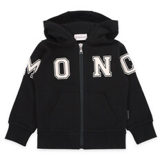 디몬트 23 F/W 몽클레어 키즈 레터링 후드 집업 자켓(블랙) 8G00004 899PS 999 썸네일 1