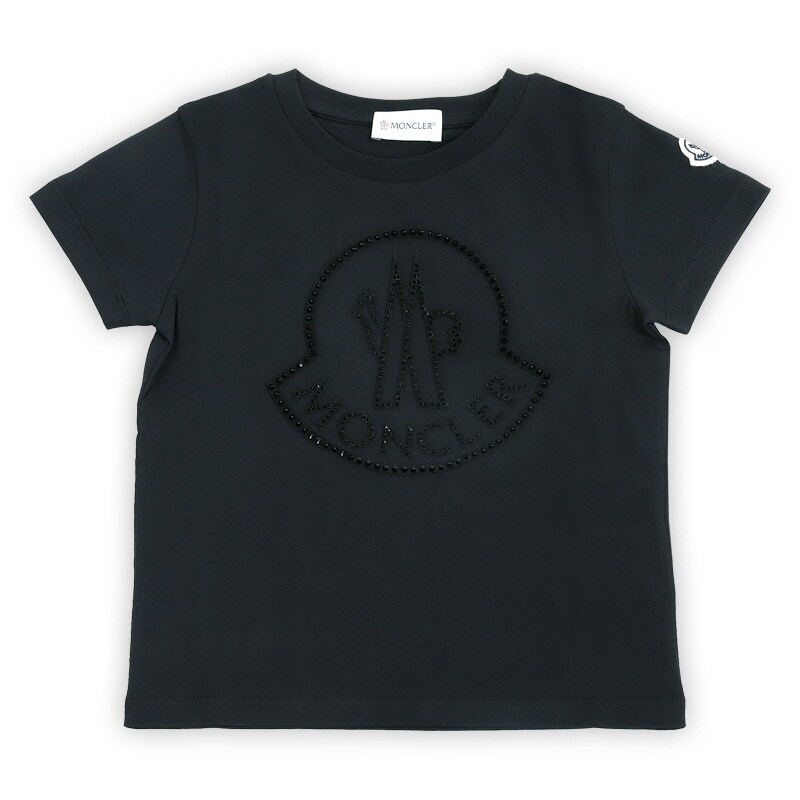 디몬트 몽클레어 키즈 로고 프린팅 반팔(블랙) 8C00012 83907 999 - Moncler