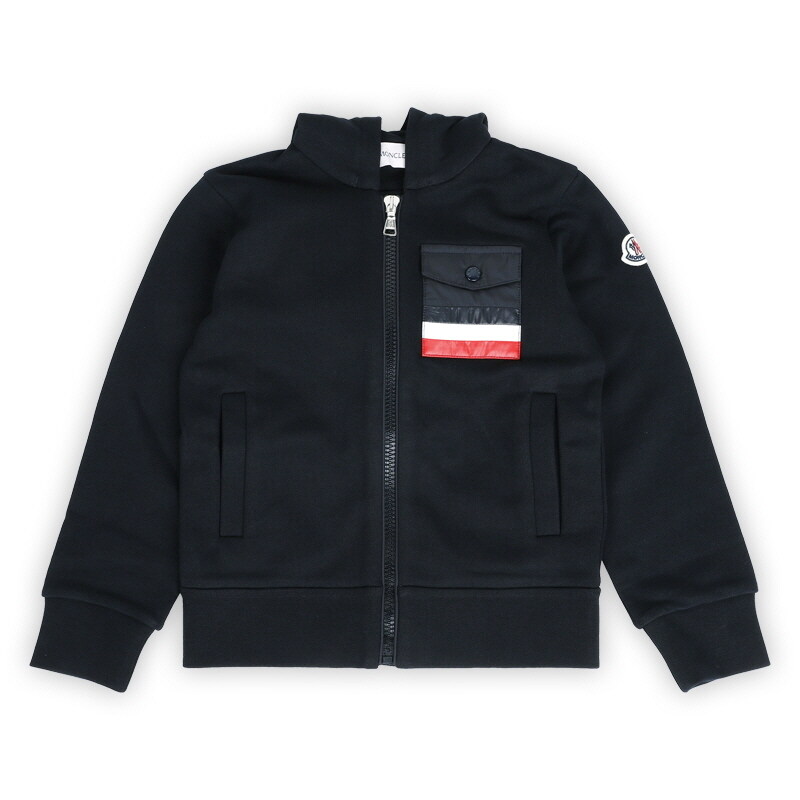 디몬트 몽클레어 키즈 삼선 포켓 후드 집업 자켓(네이비) 8G00031 899PS 778 - Moncler