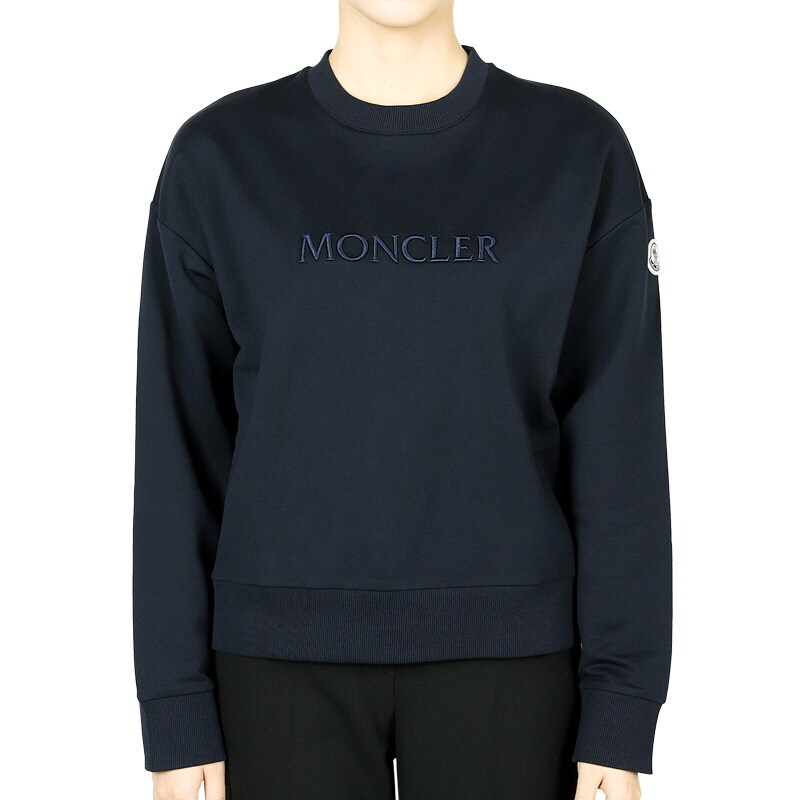 디몬트 몽클레어 여성 자수 로고 맨투맨(네이비) 8G00016 89A1K 778 - Moncler