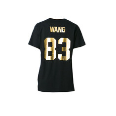 14주년 풋볼 왕 골드넘버 티셔츠 블랙 WANG 83 썸네일 2