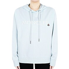 디몬트 24 S/S 몽클레어 여성 자수 로고 후드 맨투맨(스카이) 8G00016 89A1K 70S 썸네일 1