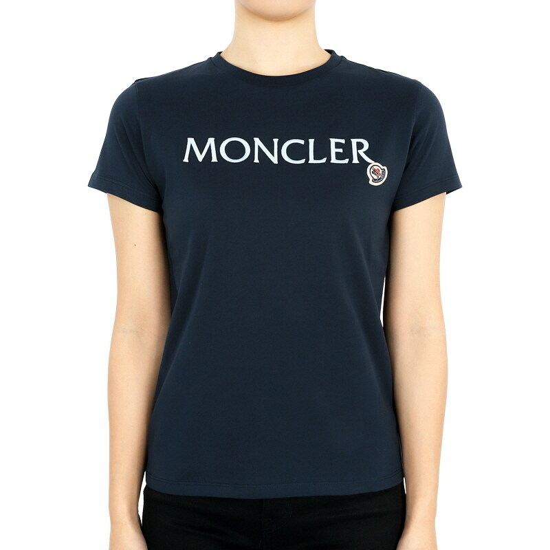 디몬트 24 S/S 몽클레어 키즈 레터링 로고 패치 반팔(네이비) 8C00005 83907 778 12,14A (성인착용가능) - Moncler