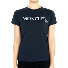 디몬트 24 S/S 몽클레어 키즈 레터링 로고 패치 반팔(네이비) 8C00005 83907 778 12,14A (성인착용가능) 썸네일 1