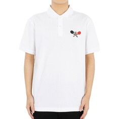 디몬트 24 S/S 몽클레어 남성 테니스 로고 PK 반팔(화이트) 8A00009 89A16 002 썸네일 1