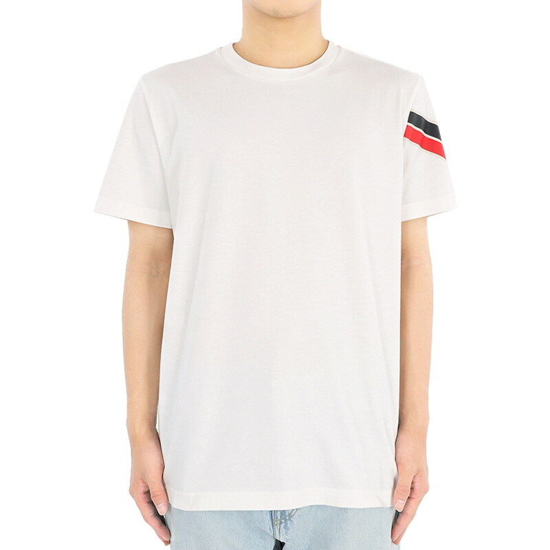 디몬트 몽클레어 남성 숄더 스트라이프 반팔(아이보리) 8C00029 89AKK 032 - Moncler
