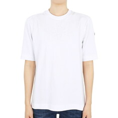 디몬트 24 S/S 몽클레어 여성 라운드 엠보로고 반팔(화이트) 8C00002 89A17 001 썸네일 2