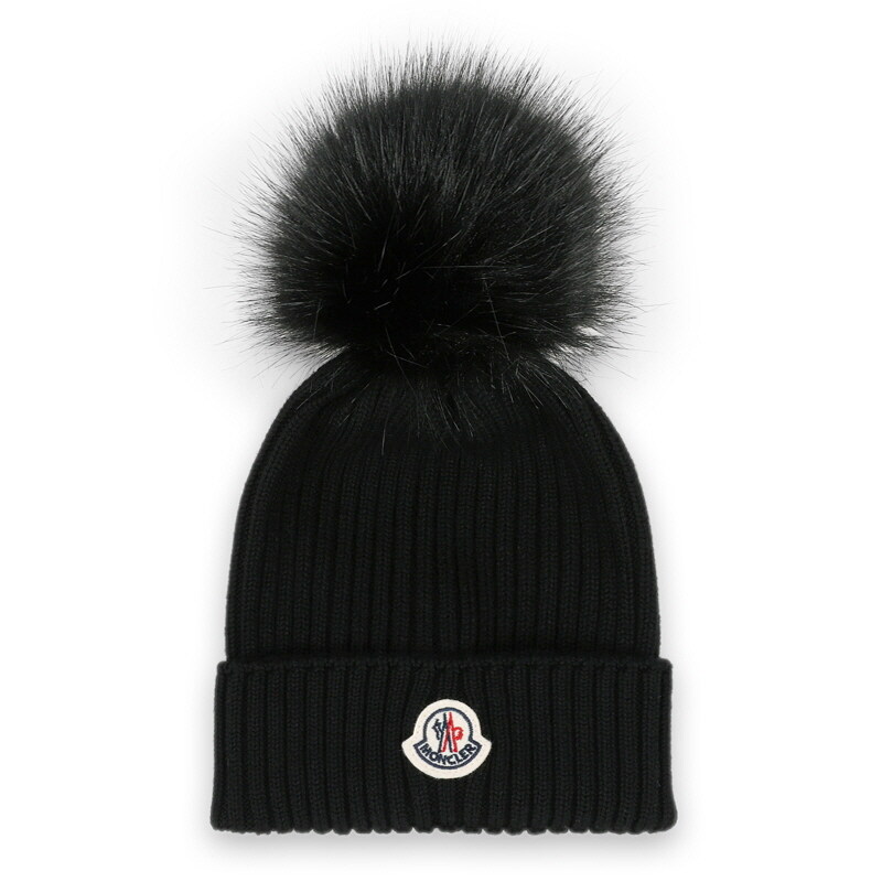 디몬트 몽클레어 키즈 인펜트 폼폼 비니(블랙) 3B00014 M1131 999 - Moncler
