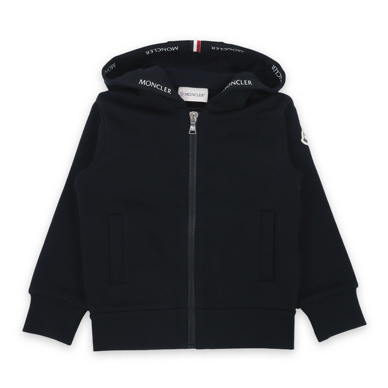 디몬트 몽클레어 키즈 로고 트레이닝 후드 집업 자켓(네이비) 8G00003 899PS 778 - Moncler