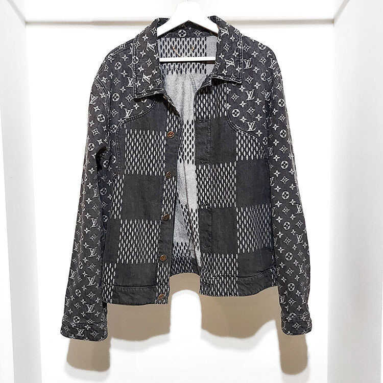루이비통 X 니고 다미에 트러커 데님 자켓 L399108 - Louis Vuitton