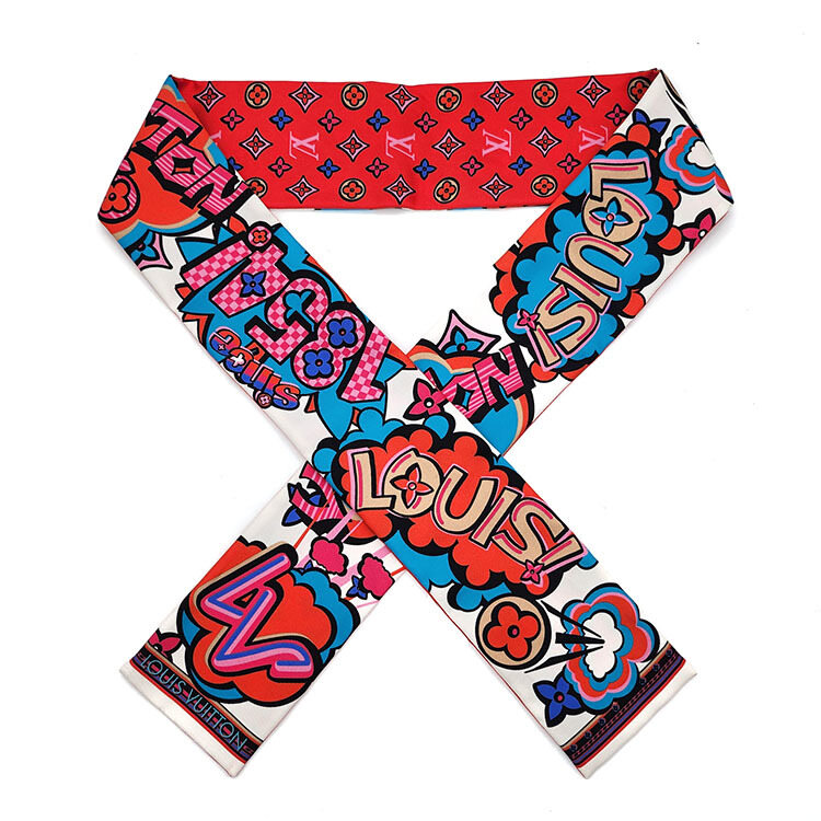 루이비통 스트리트 모노그램 실크 방도 L167907 - Louis Vuitton