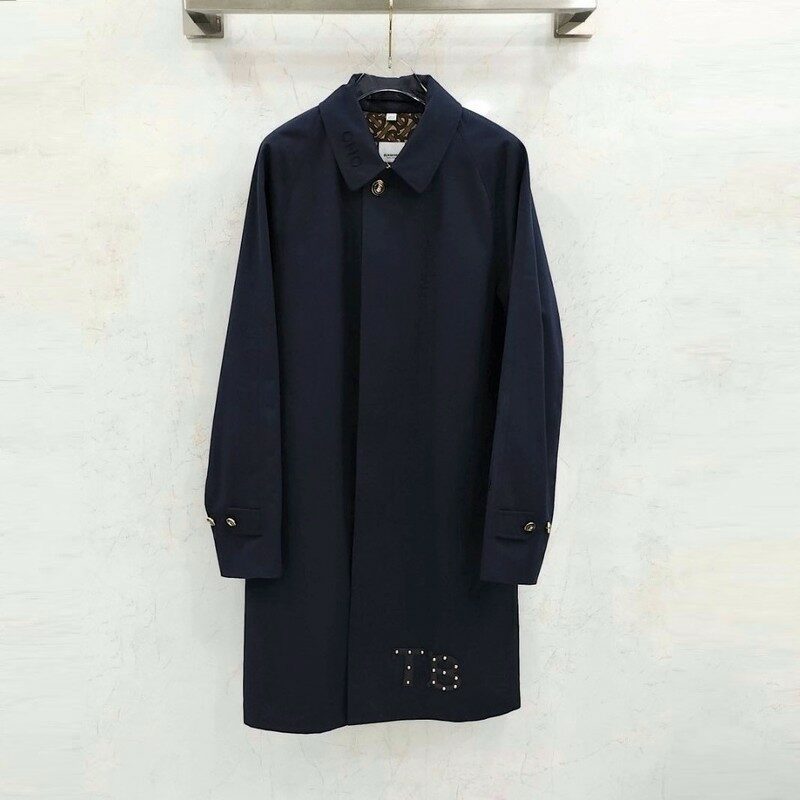 (새상품) 46 / 버버리 토마스 리미티드 TB자수 로고 트렌치코트 - Burberry