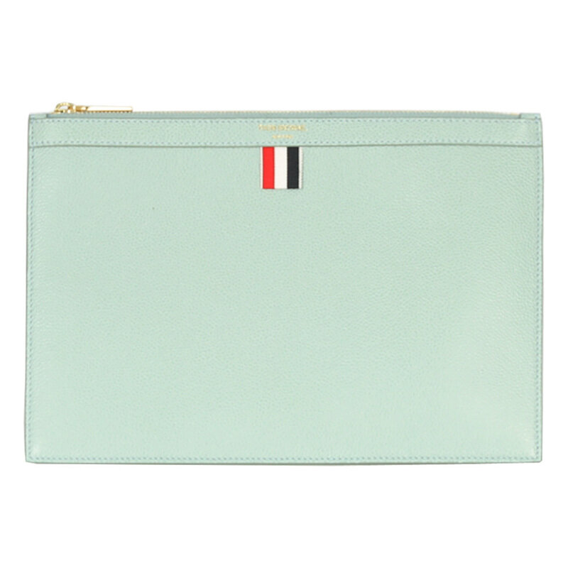 톰브라운 25FW 페블그레인 스몰 클러치백 라이트블루 MAC019L 00198 065 - Thom Browne
