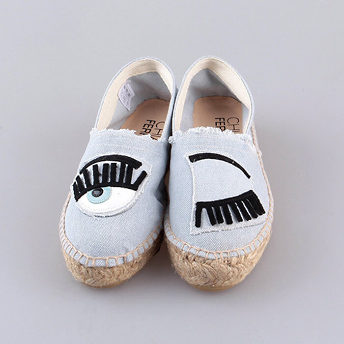 대구뿐또 (국내) 15SS 에스빠드류 윙크 슬립온 10847389 - Chiara Ferragni