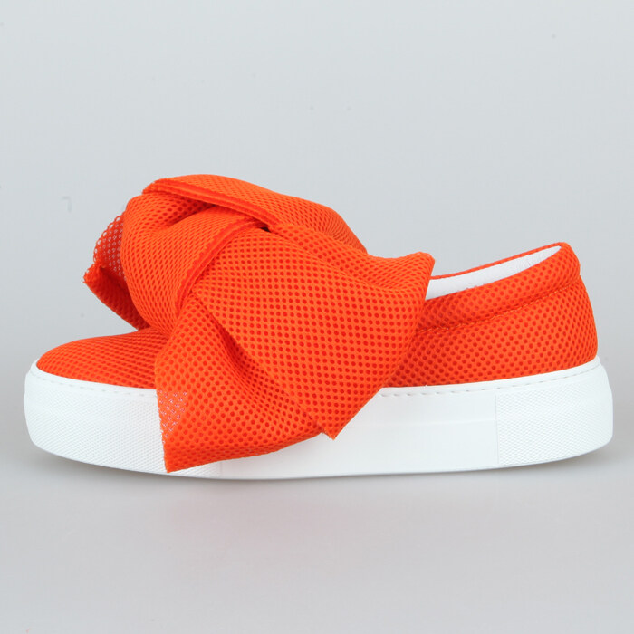 16SS 매쉬오렌지 보우 슬립온 10078BO ORANGE - Joshua Sanders