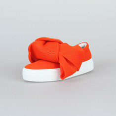 16SS 매쉬오렌지 보우 슬립온 10078BO ORANGE 썸네일 1