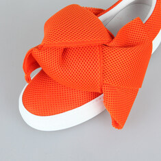 16SS 매쉬오렌지 보우 슬립온 10078BO ORANGE 썸네일 5