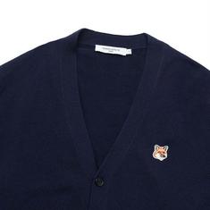 메종키츠네 폭스 헤드 패치 클래식 가디건 GU00542KT1036-P480 썸네일 1