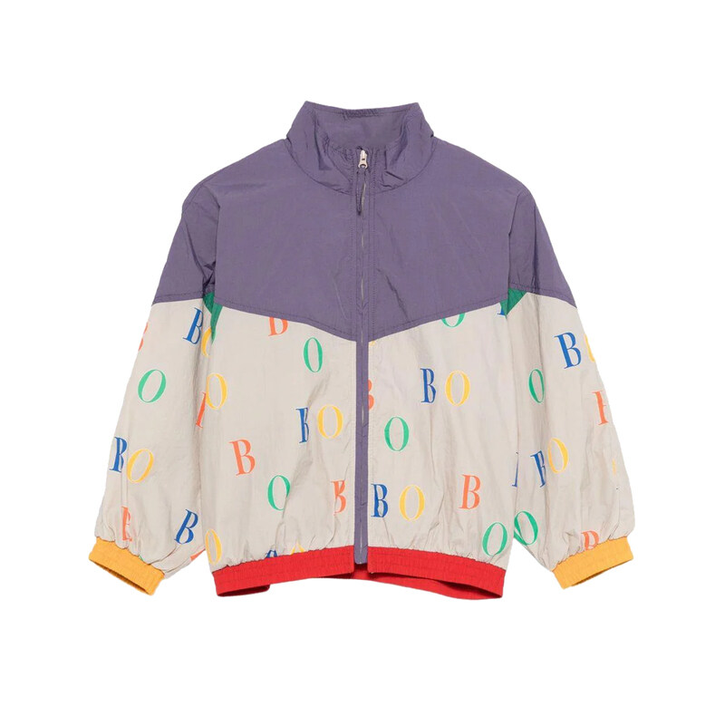키즈 올오버 바람막이 자켓 멀티 B225AC139 991 - Bobo Choses