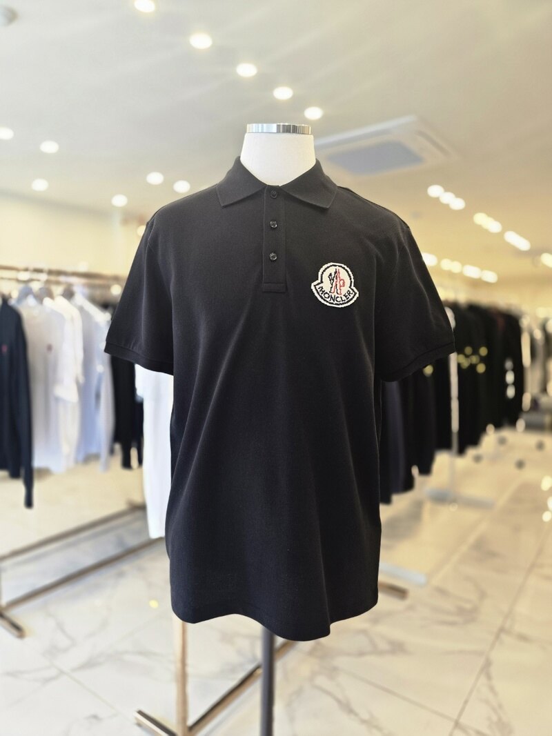 몽클레어 빅로고 폴로 반팔티셔츠 8A0000589A16 998 - Moncler