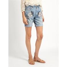 17SS 블리스앤미스치프 Shadow Flower 데님 쇼츠 썸네일 3