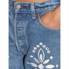 블리스앤미스치프 Eyelet Bandana 데님 쇼츠 1050129 썸네일 4