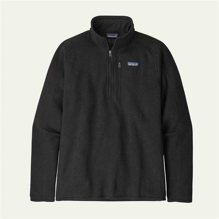 Mens Better Sweater 1/4-Zip Fleece 25523 BLK - Patagonia